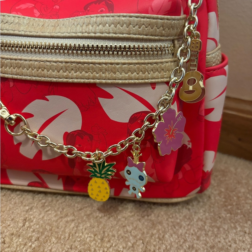 Loungefly Limited Release Exclusive Lilo & Stitch Disney Mini Backpack - Picture 2 of 10